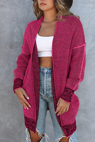 Long Cardigan Open Front - 5 Colors