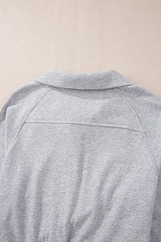 Quarter Zip Hight Neck Sweatshirt - 8 Colors