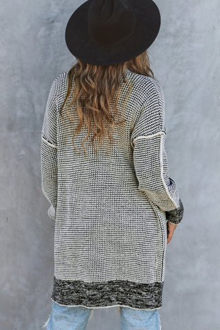 Long Cardigan Open Front - 5 Colors