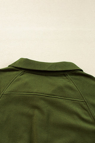 Quarter Zip Hight Neck Sweatshirt - 8 Colors