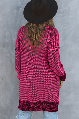 Long Cardigan Open Front - 5 Colors