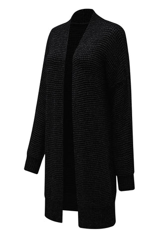 Long Cardigan Open Front - 5 Colors