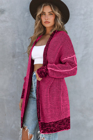 Long Cardigan Open Front - 5 Colors