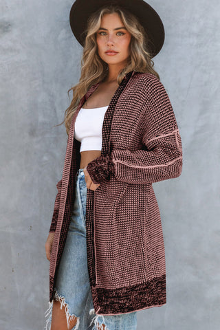 Long Cardigan Open Front - 5 Colors