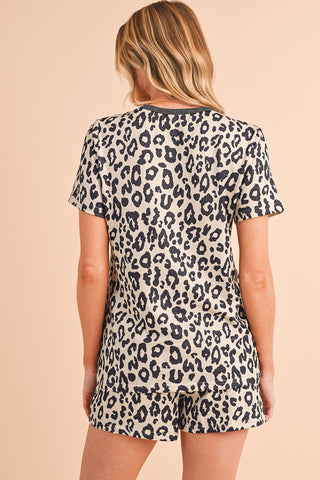 Short Sleeve Tee and Drawstring Shorts Set