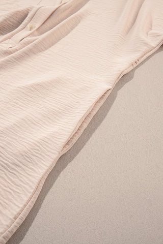 Romper Short Sleeves Collar Button Front - 4 Colors