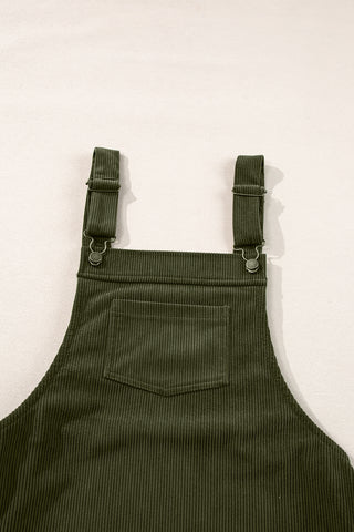 Corduroy Overalls Dress - 3 Colors