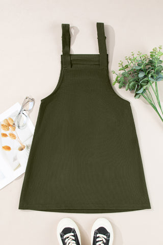 Corduroy Overalls Dress - 3 Colors