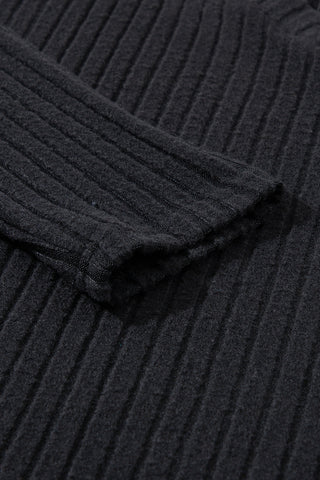 Ribbed Knit Loungewear Set - 4 Colors