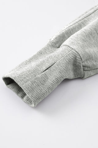 Quarter Zip Hight Neck Sweatshirt - 3 Colors