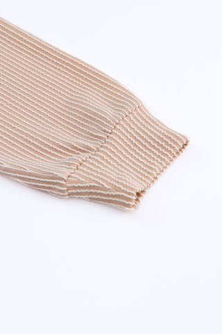 Colorblock Corded Long Sleeve Top - 6 Colors
