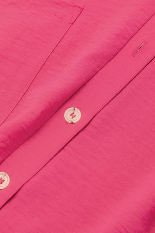 Romper Short Sleeves Collar Button Front - 4 Colors