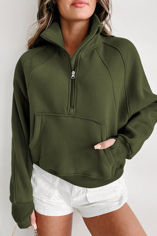 Pullover High Neck Zip Front - 3 Colors